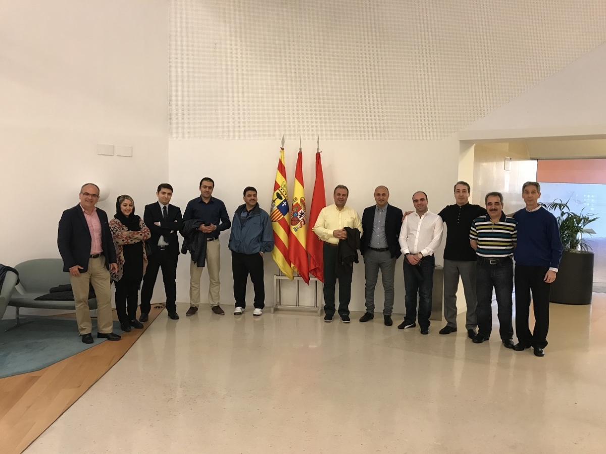 بازدید مدیریت محترم عامل همراه با معاونت محترم بازرگانی از شرکت نوالتیا اسپانیا