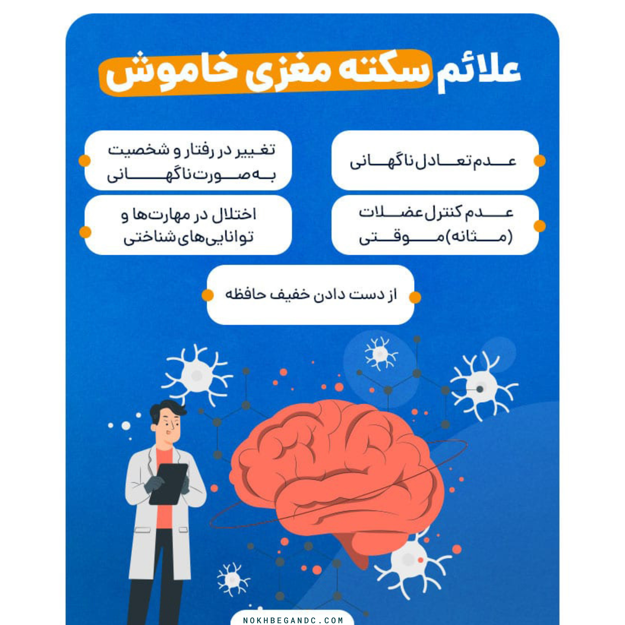 آشنایی با سکته مغزی